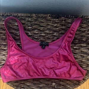 ibex Women's Pink Swim Top